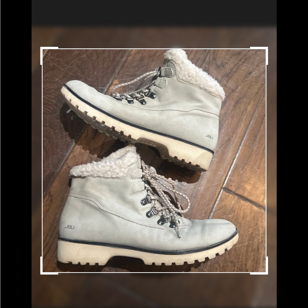 JBU‎ Jambu Women's Cream Winter Boots size 7.5 water resistant